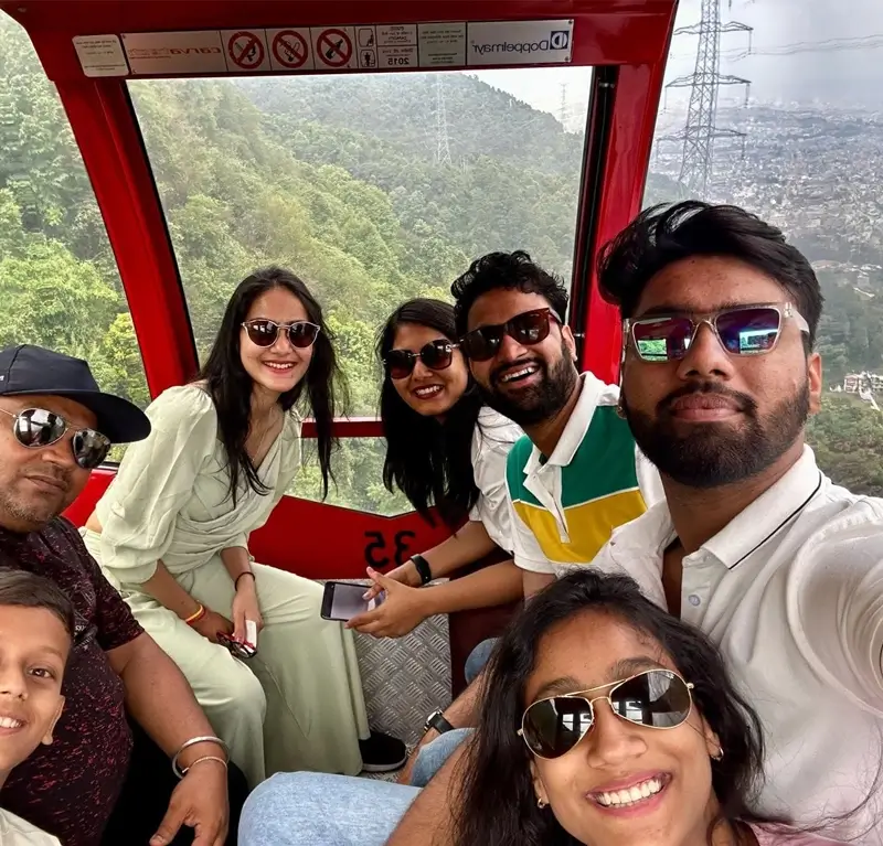 Arman’s Family Enjoys Chandragiri