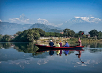 boating experience on Phewa Lake