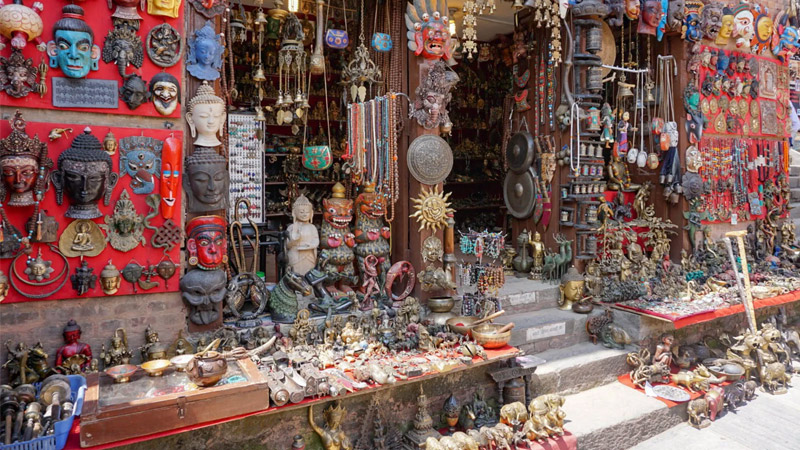 Shopping in Thamel