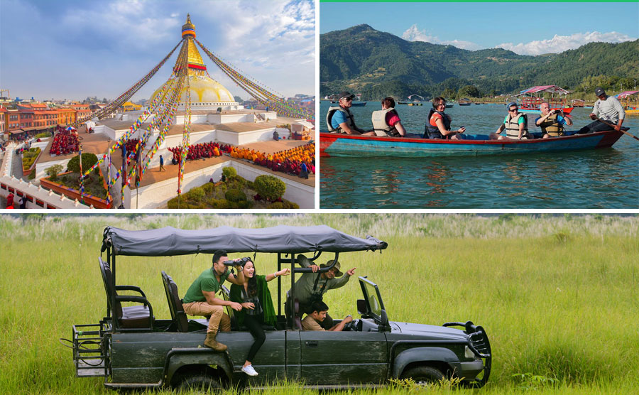 Budget Kathmandu Pokhara Chitwan Tour